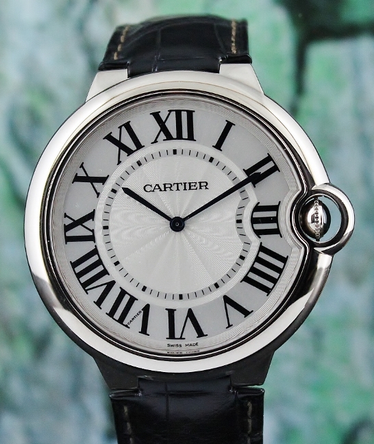 (image for) Unworn Cartier Ballon Bleu Extra Thin XL 18K White Gold / W6920055